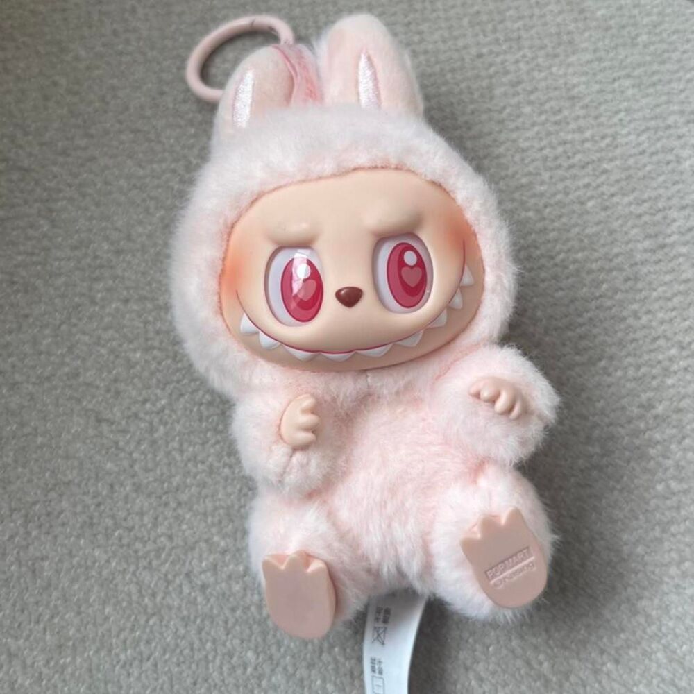 POP MART THE MONSTERS - Have a Seat DADA Rare Labubu Light Pink Hearts